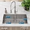 Elkay 22 in W x 33 in L x 9 in H, Stainless Steel ECTSRA33229TBG1 - alternate 8